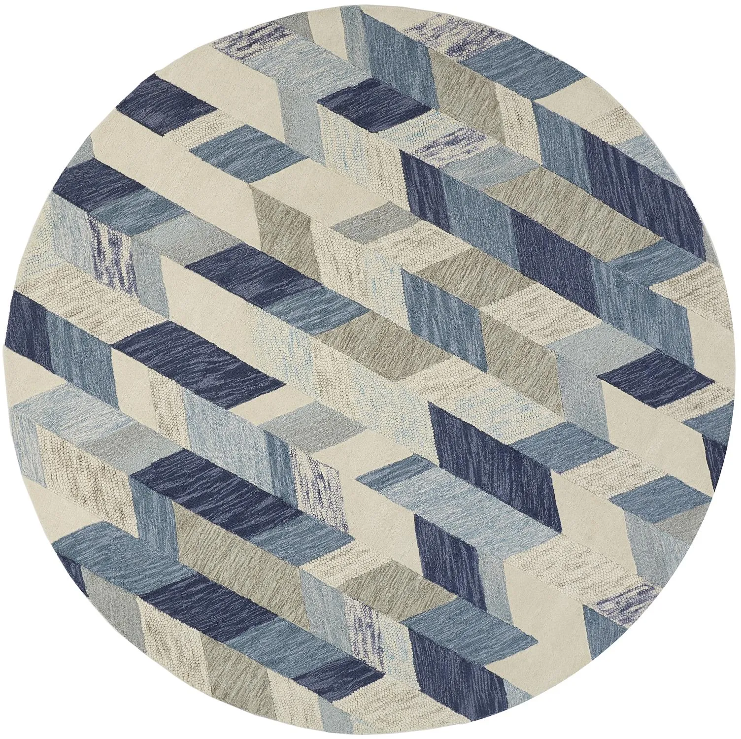Arazad 8446F Hand Tufted Wool Indoor Area Rug by Feizy Rugs