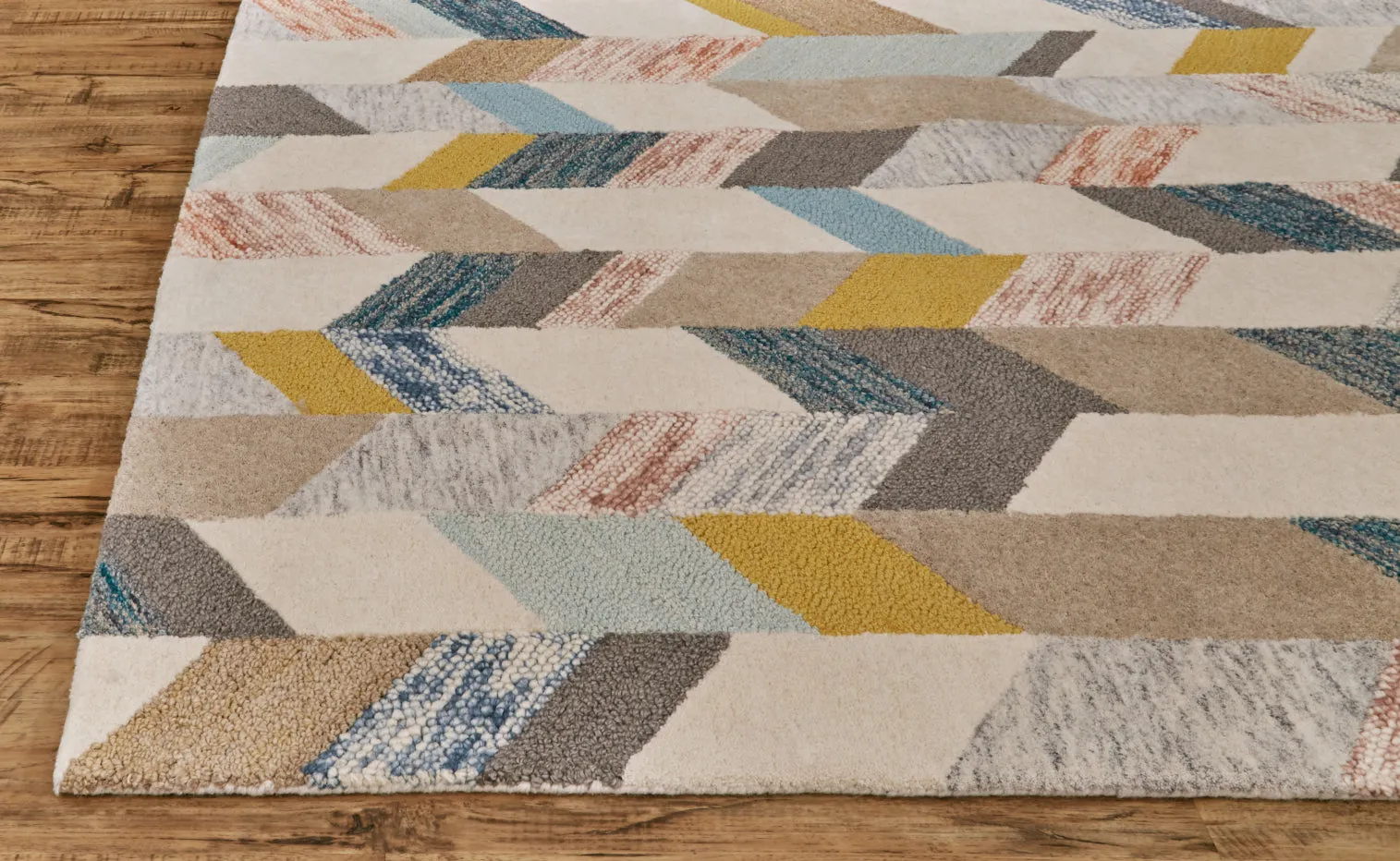 Arazad 8446F Hand Tufted Wool Indoor Area Rug by Feizy Rugs