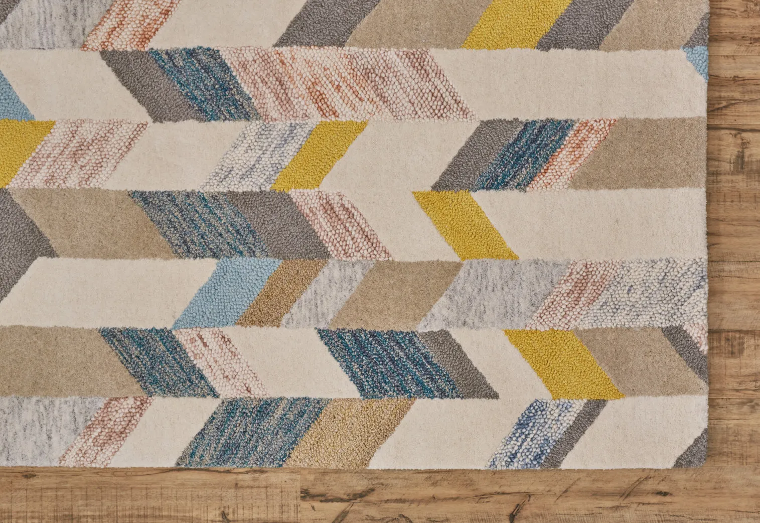 Arazad 8446F Hand Tufted Wool Indoor Area Rug by Feizy Rugs