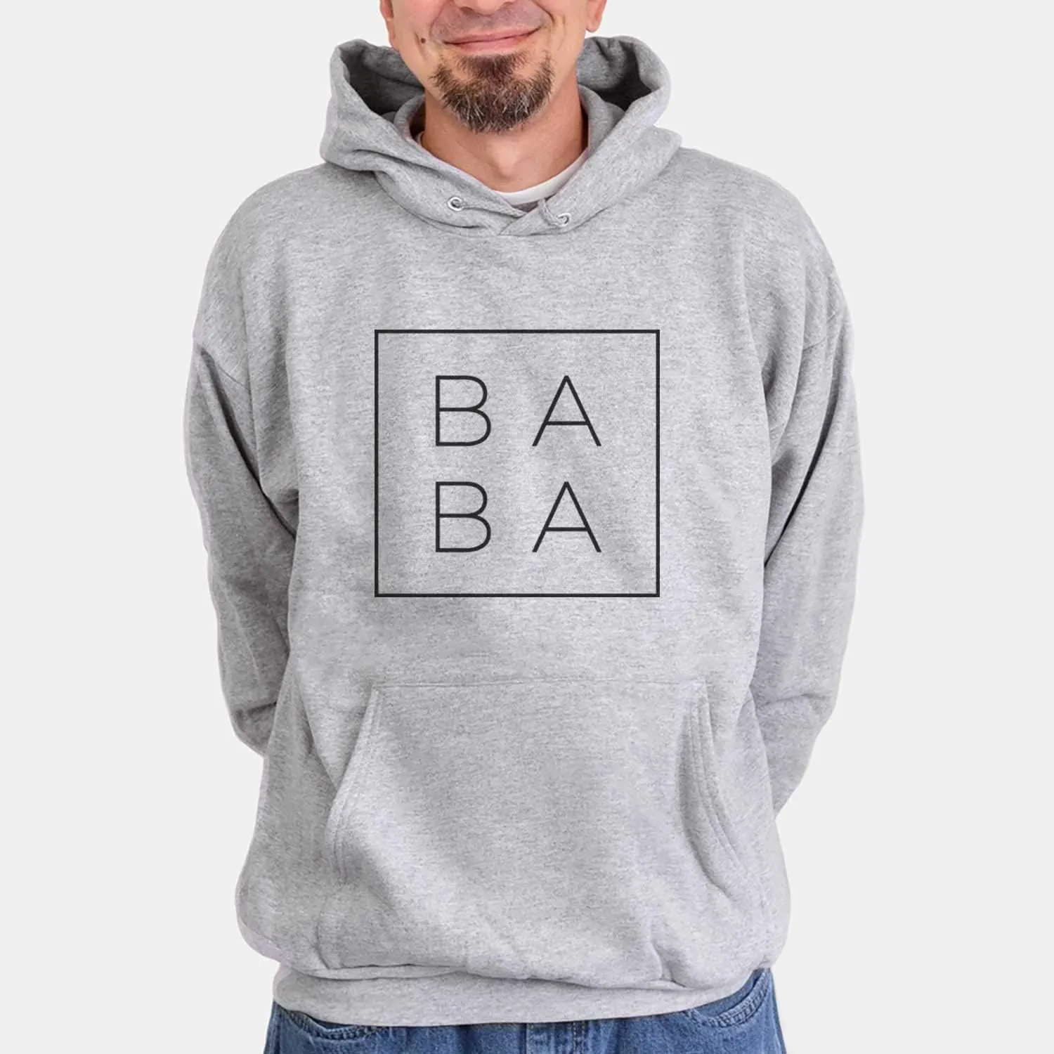 Baba Boxed T-Shirt - Father's Day Present for Dad or Grandpa