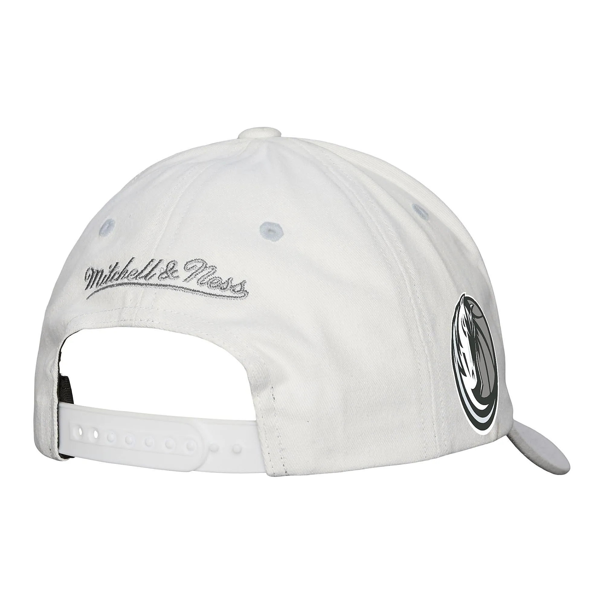 DALLAS MAVERICKS MITCHELL & NESS CITY EDITION 2024-25 WHITE WOOL SNAPBACK