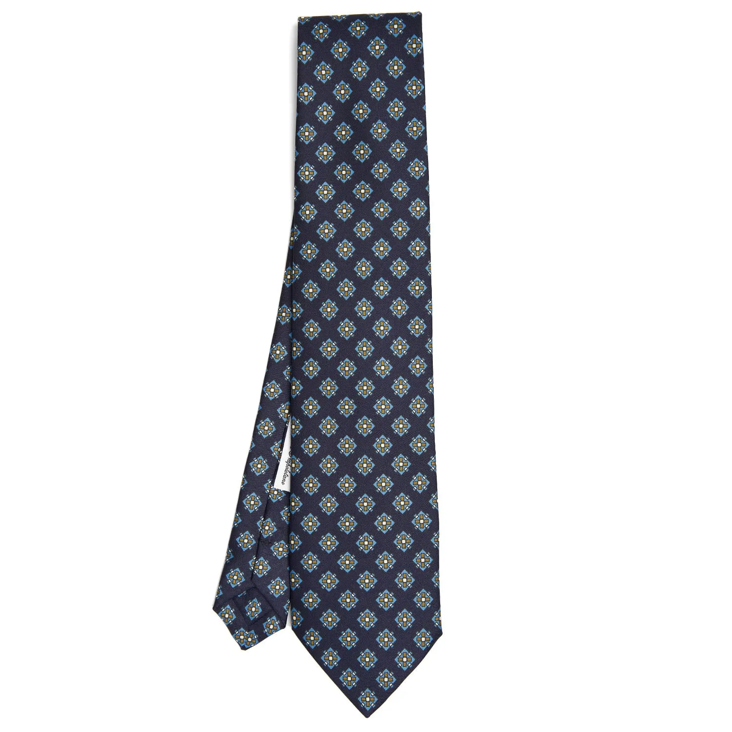 DARK BLUE SILK TIE