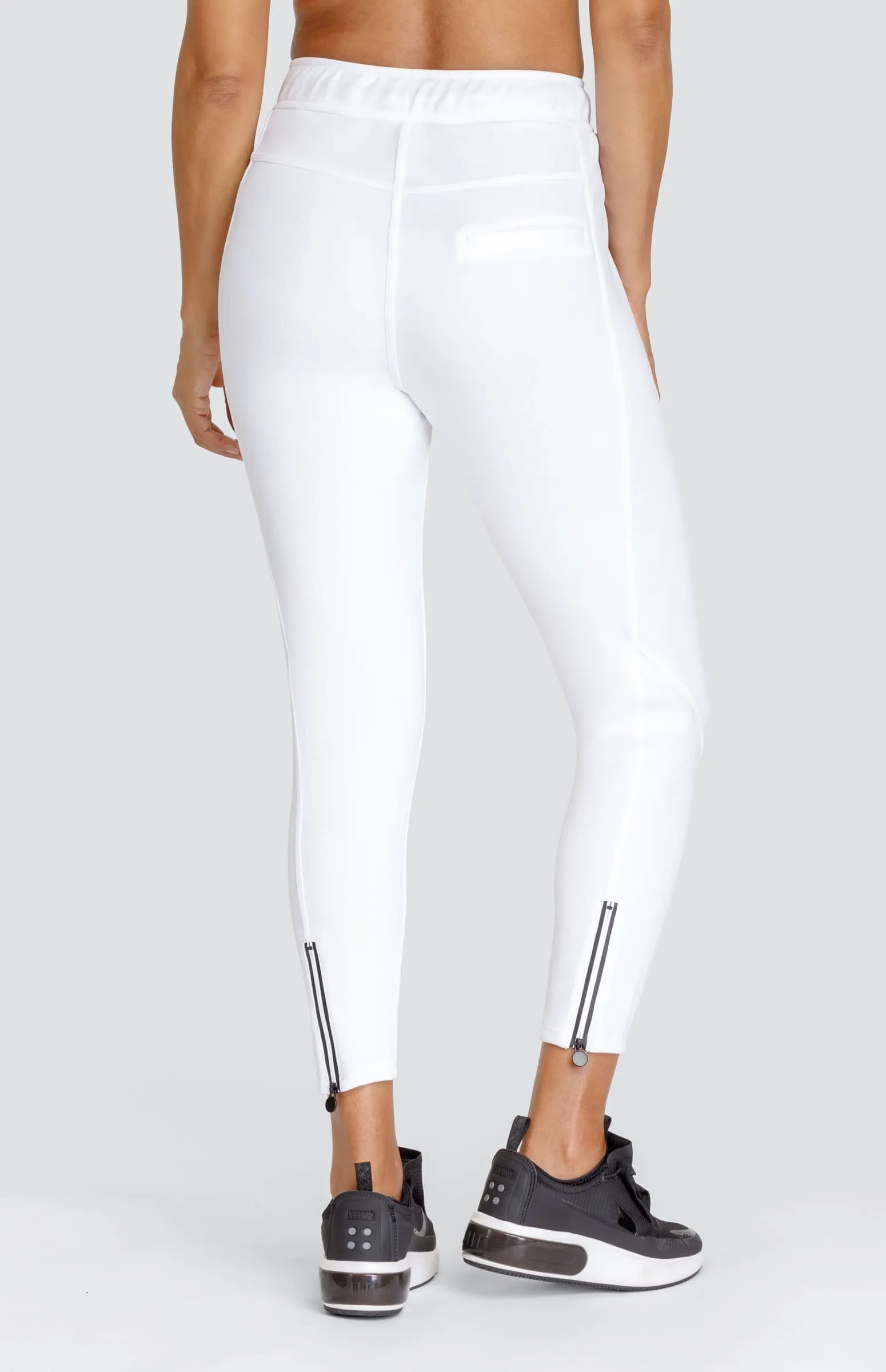 Eleanor Chalk White Jogger