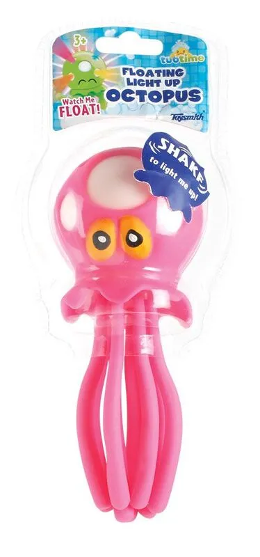 LIGHT UP FLOATING OCTOPUS ASSORTED STYLES