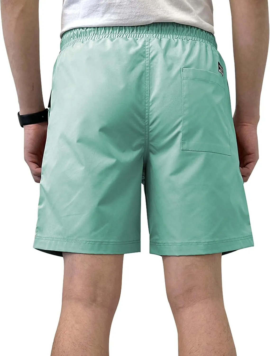 Southpole Men's Quick-Dry Water Resistant Nylon Shorts Inseam 7"