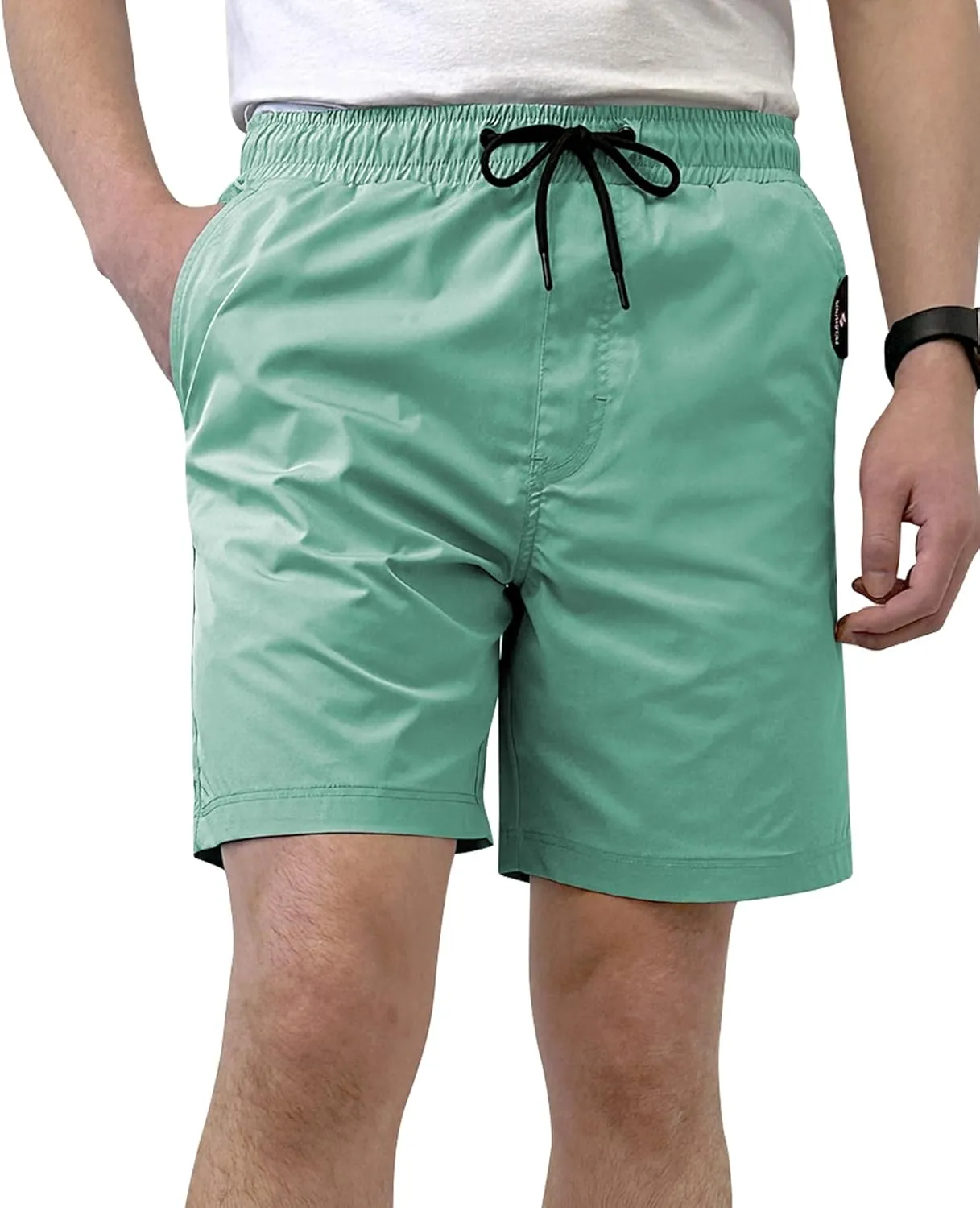 Southpole Men's Quick-Dry Water Resistant Nylon Shorts Inseam 7"
