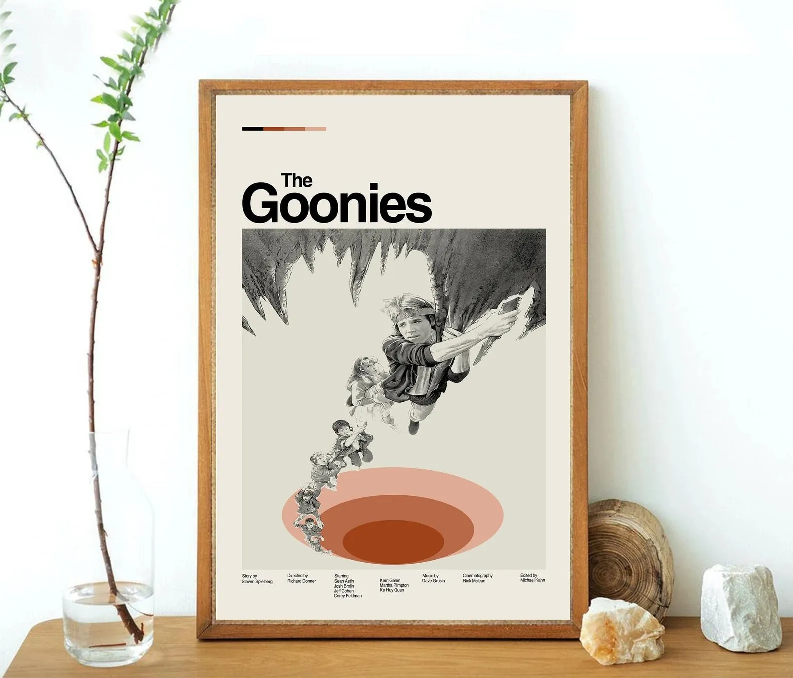 The Goonies Minimalist Movie Poster